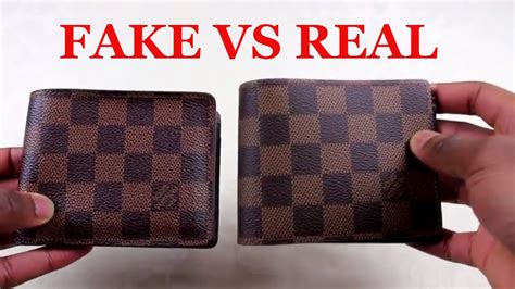 louis vuitton card holder fake vs real|faux louis vuitton keychain wallet.